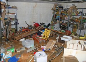 cluttered garage Monika Kristofferson